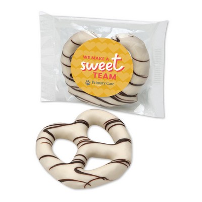 White Chocolate Dipped Pretzel Gourmet Snack Pack
